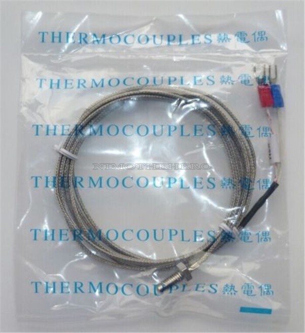 1Pc New WRNT-01 Temperature Sensor K Type 2 Meters Cable re