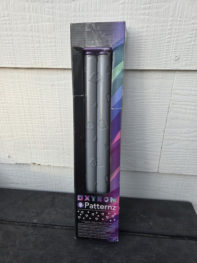 Xyron   Creatopia Embossing Roller Patterns Hearts