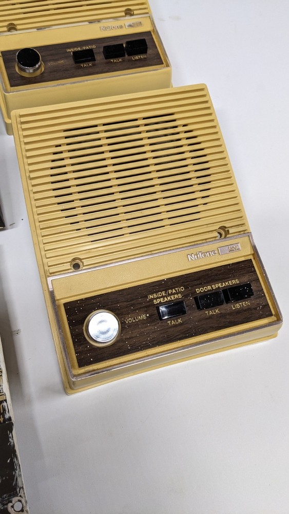 5 Nutone Intercom Wall Remote Speakers IS-400