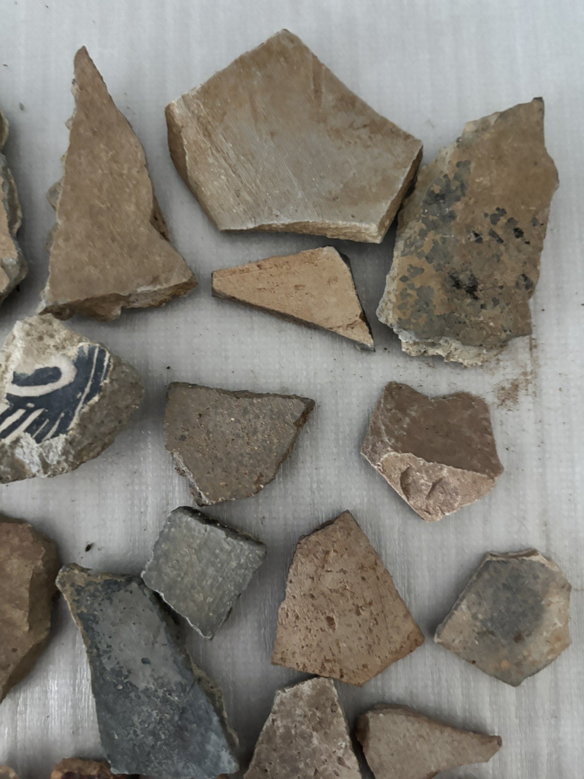 30+ Ancient Anasazi Native American Pottery Shards Arizona L10-C FREE SHIP