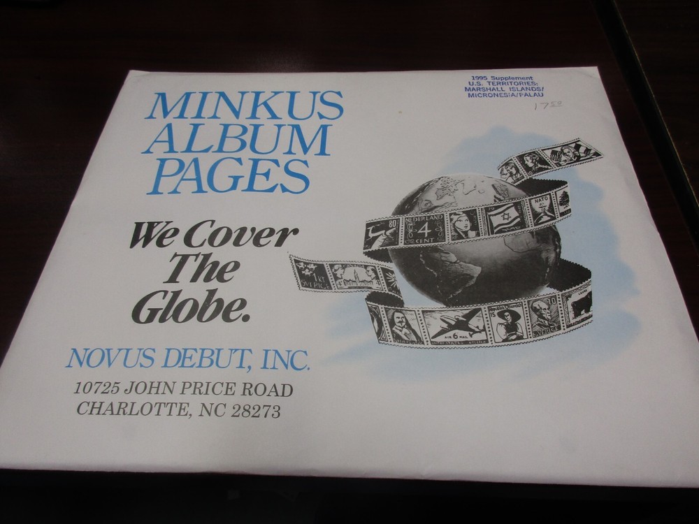 "MINKUS"1995  SUPPLEMENT U.S. TERRITORIES:MARSHALL ISLANDS   W/FREE SHP.