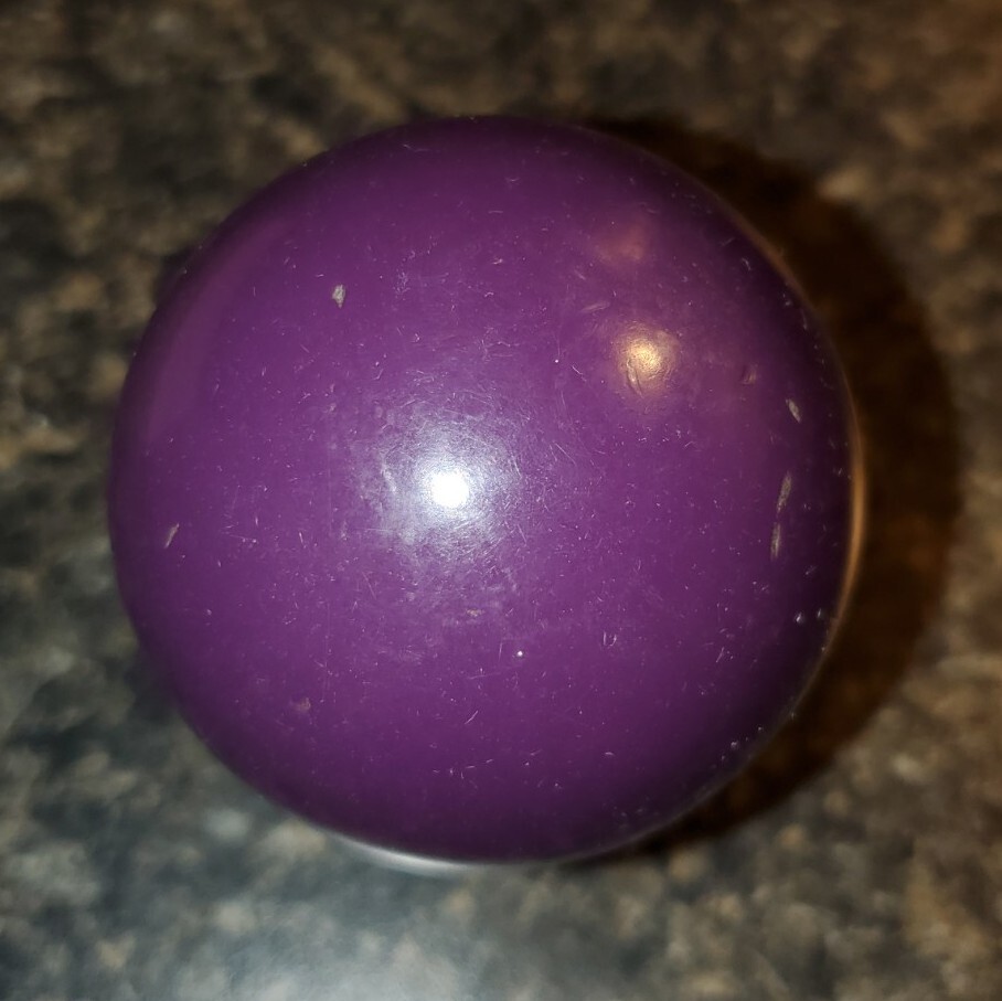 Replacement Regulation Pool Ball 4 Ball Solid Purple Ball