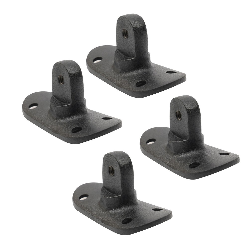 Stainless 4PCS Cable Railing Posts Deck Fence Posts 36"x2"x2" Pre-drilled Holes