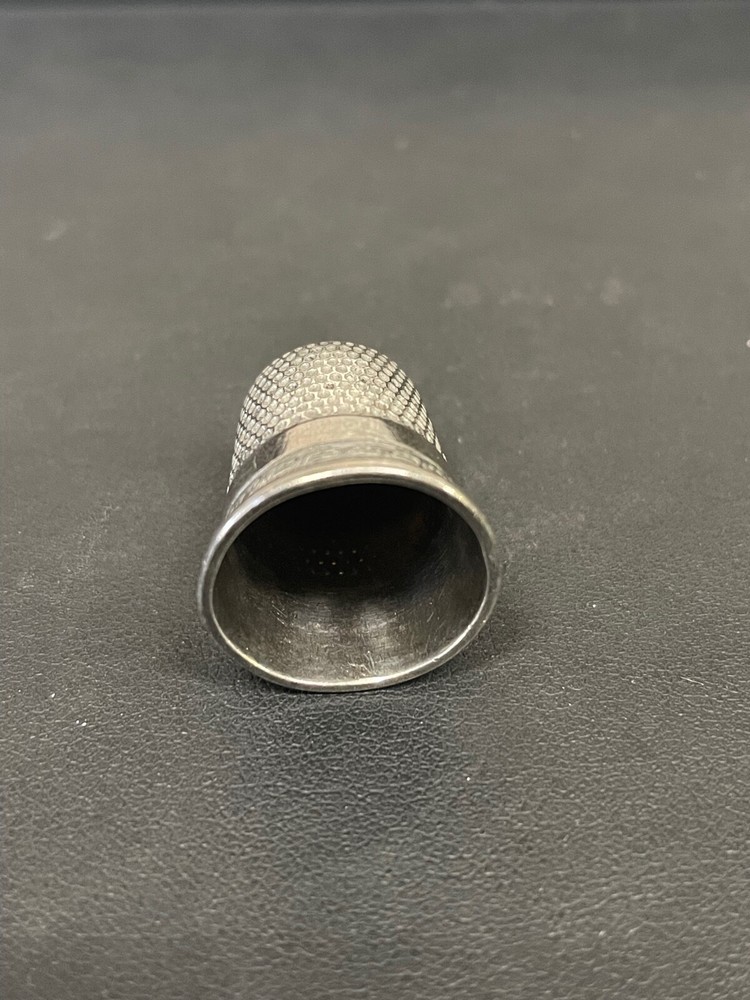 Vintage Sterling Silver Thimble