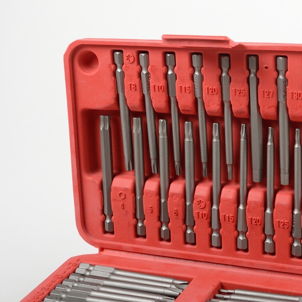 50 PC Extra Long Security Bit Set, Screwdriver Bit Set