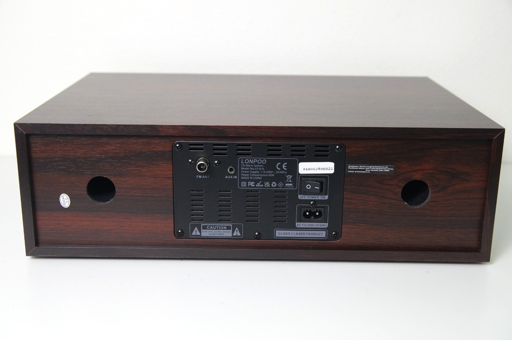 Lonpoo CD Micro System Receiver With USB & Bluetooth