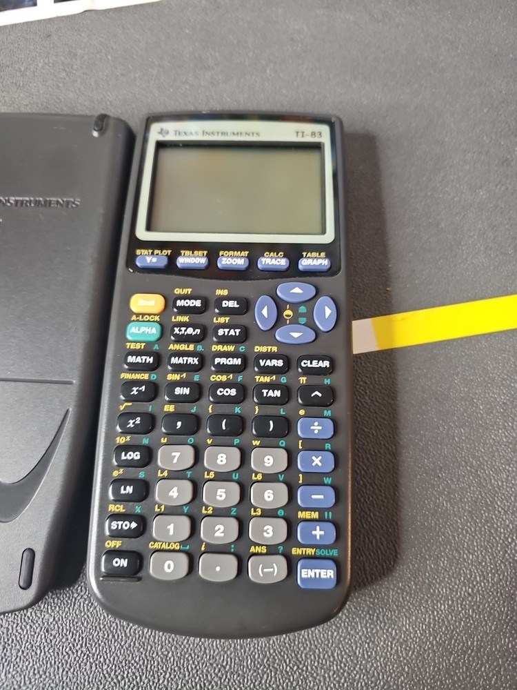 Texas Instruments Ti-83 Plus Graphing Calculator Tested Vertical Lines Flaw
