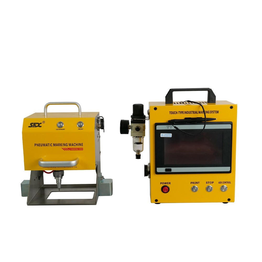 US Dot Peen Marking Machine Pneumatic Marking Machine with 7in Touch Screen