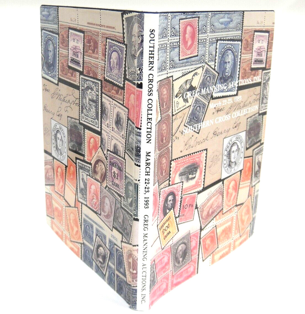 Greg Manning Stamp Auction Catalog 2003 Southern Cross Collection Hardback HBDJ