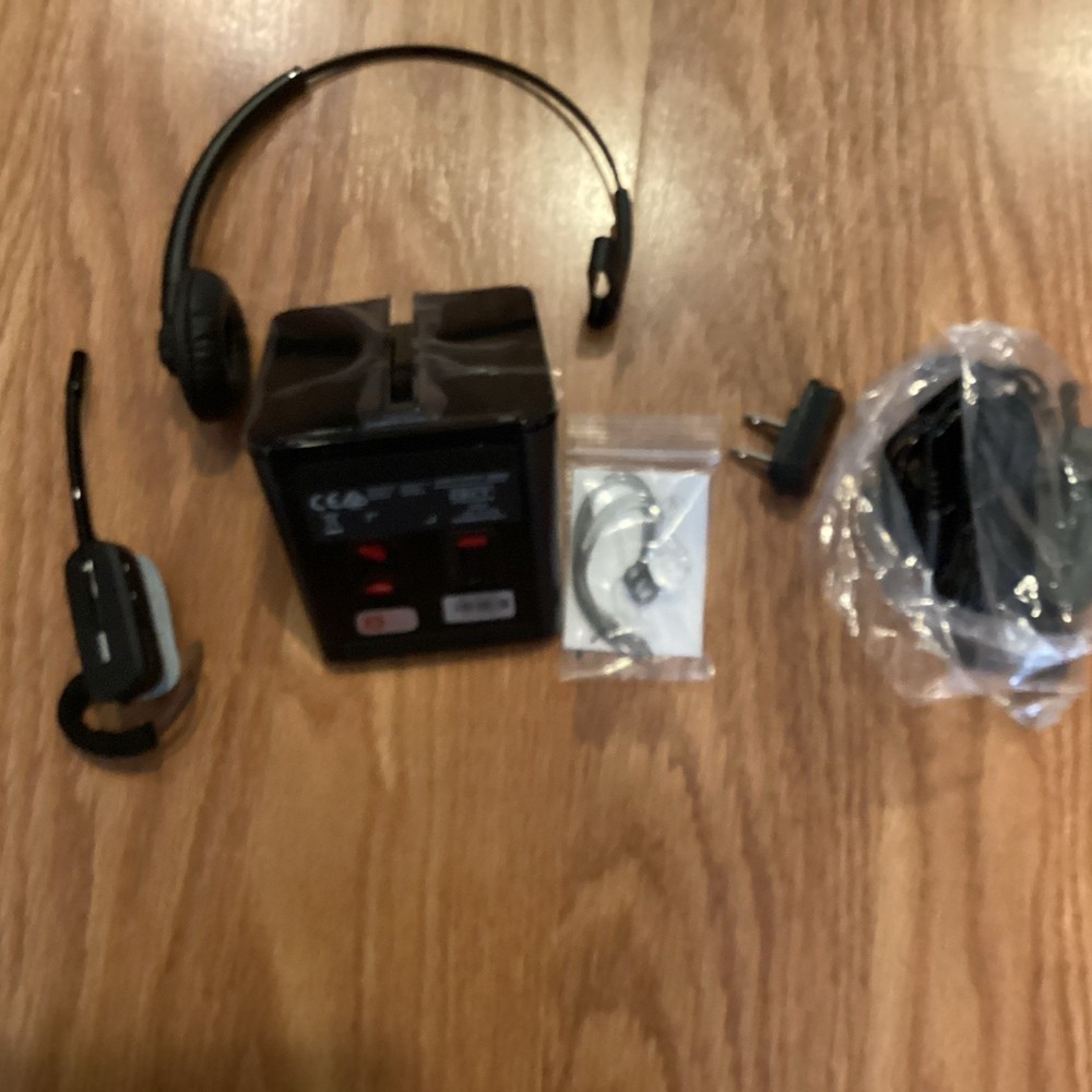 PLANTRONICS Poly CS540 Wireless DECT Headset Black NEW