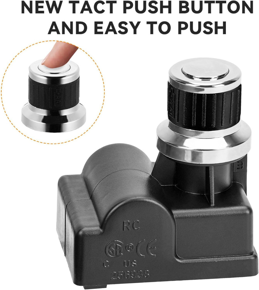 Onlyfire 6 Outlets Universal Spark Generator Tact Push Button Switch Igniter BBQ