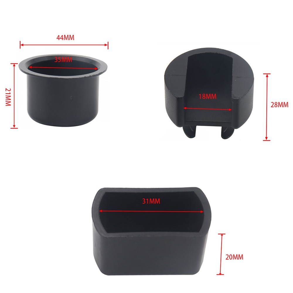 Tailgate Hinge Pivot Bushing Insert Kit for Dodge Ram & Ford F Series Trucks