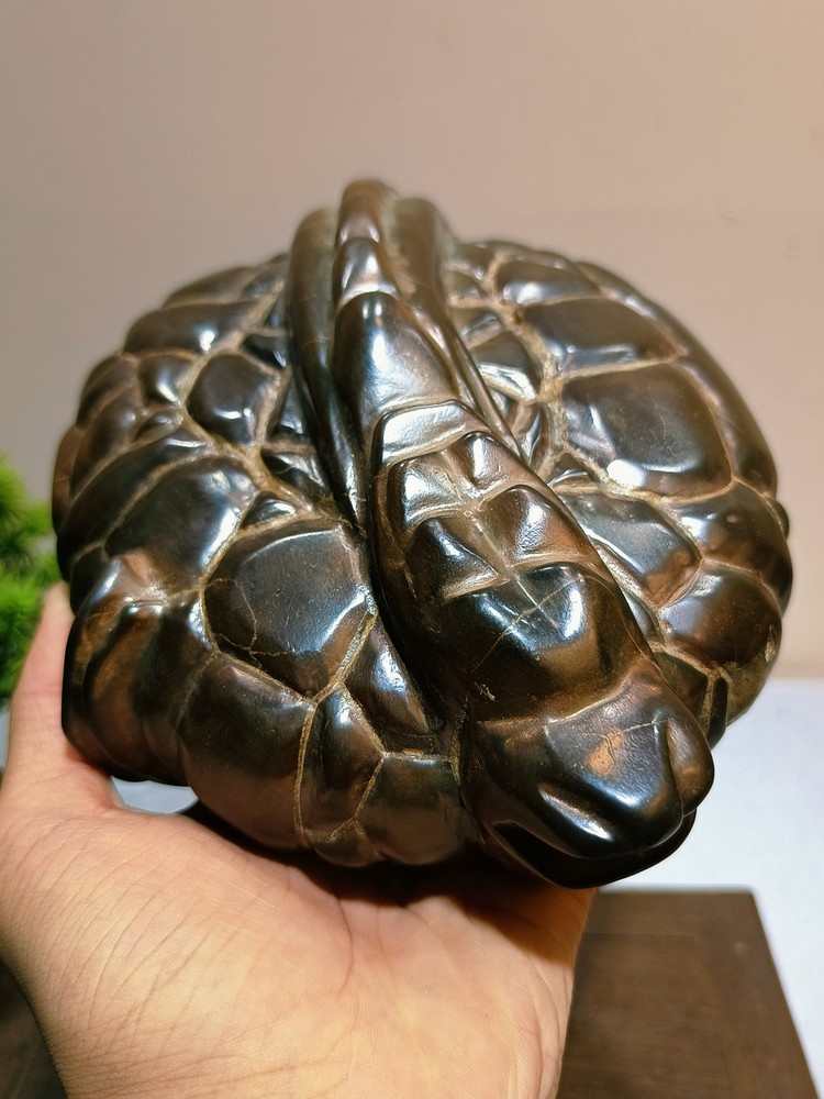 China Natural stone "tortoise back pattern" stone Moire stone