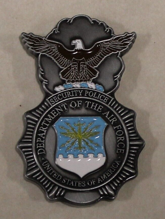 Security Forces / Police K9 Handler Team Force X Air Force Challenge Coin