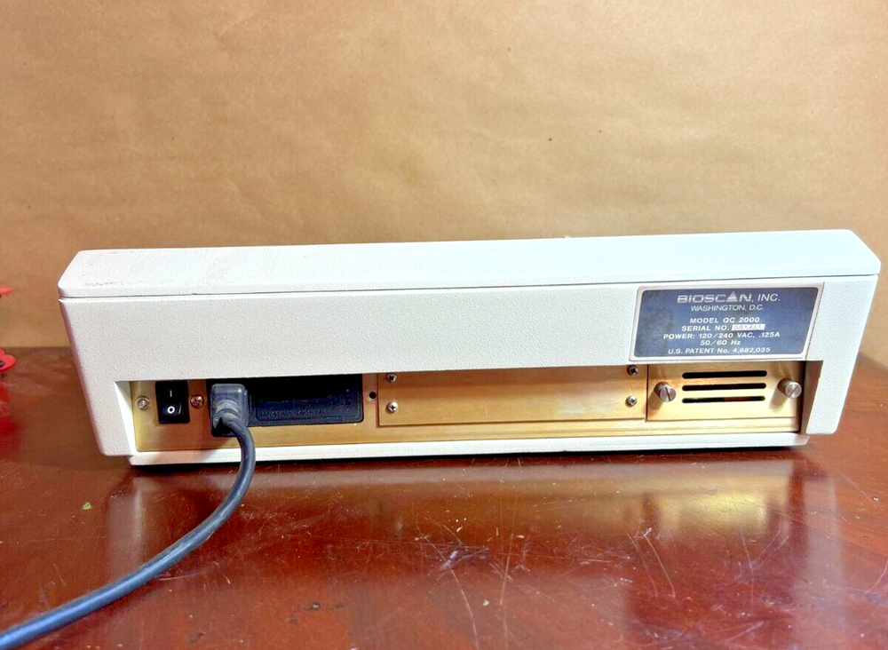 Bioscan QC-2000 Scanner Radioactivity Counter Lab
