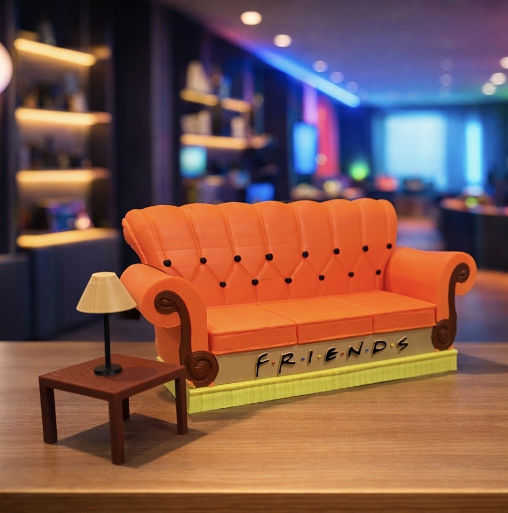 Friend Sofa Custom Design For McDonald Happy Meal Collection ( Fit 6 figures)