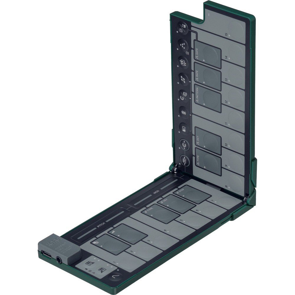 Korg Nanokey Fold Foldable MIDI Keyboard - Alpine Green