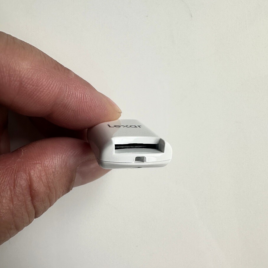 Lexar microSD Memory Card Reader with Lightning Connector