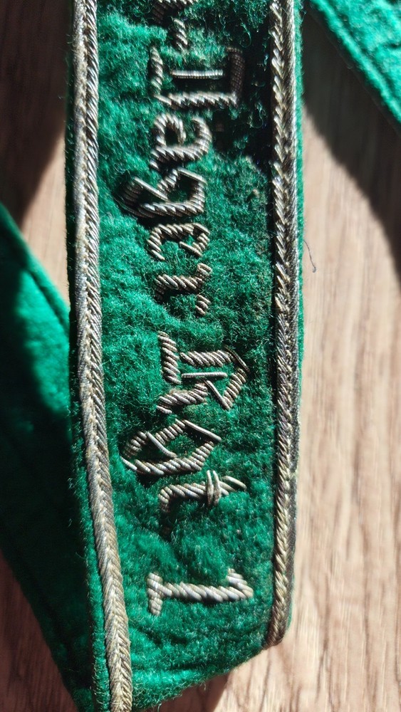 WW2 GERMAN OFICER LUFTWAFFE CUFF TITLE