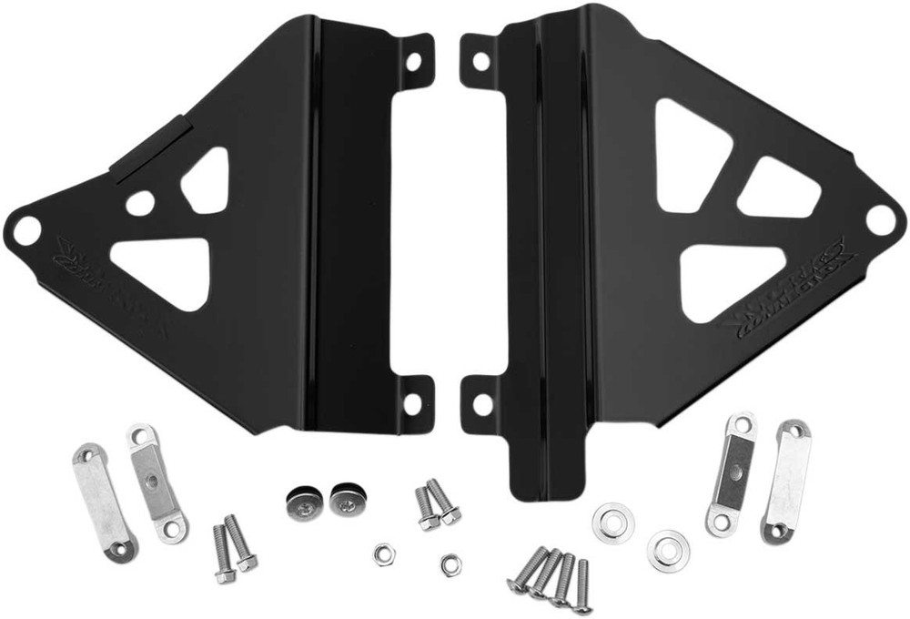 Works Connection Radiator Brace - Black - 18-B719