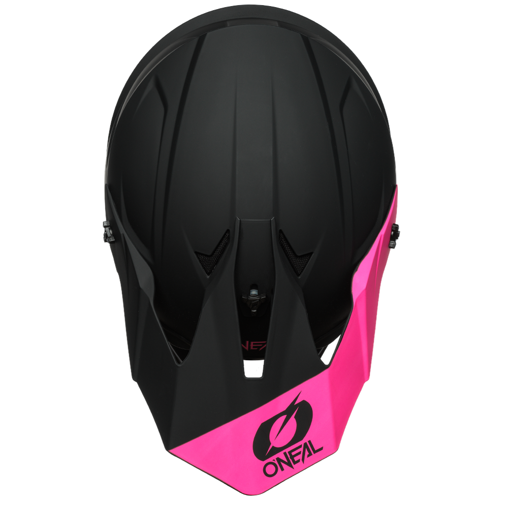 Oneal 1 Series Solid Replacement Helmet Visor Black/Pink