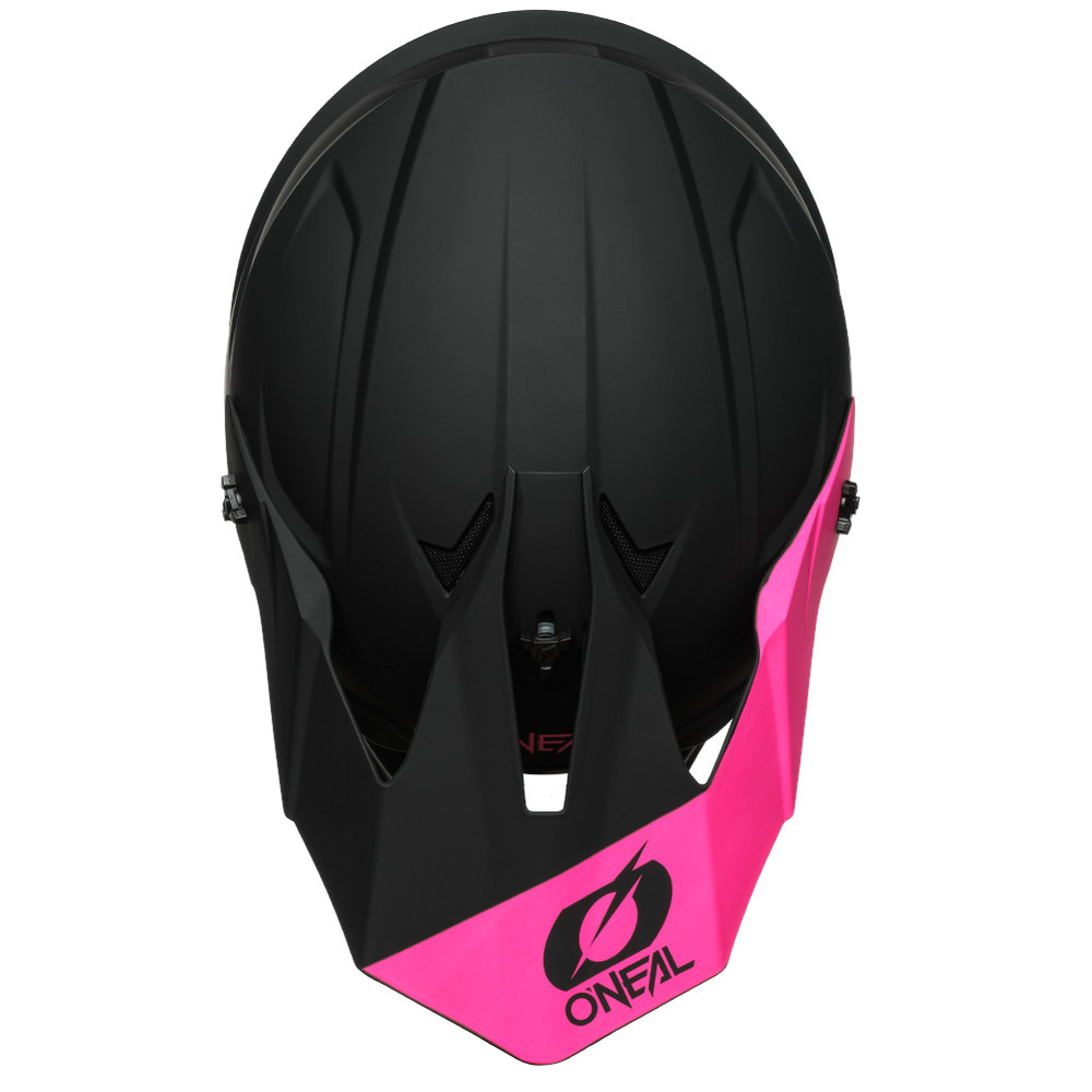 O'Neal 2026 1 SRS Solid Replacement Helmet Visor Black/Pink