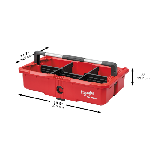 Milwaukee PACKOUT Tool Tray 48-22-8045, 25 lb Capacity