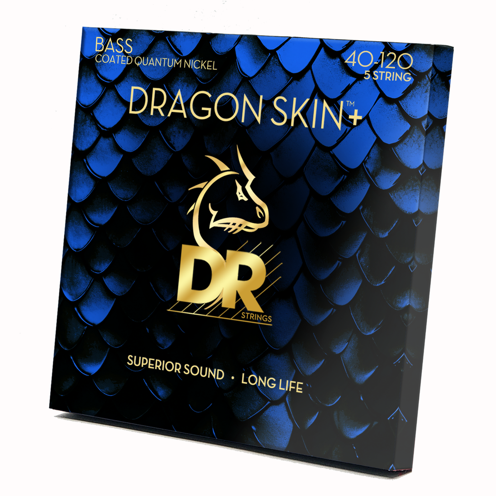 DR Strings DRAGON SKIN+ Bass Strings 5 String Light 40-120 [DBQ5-40]