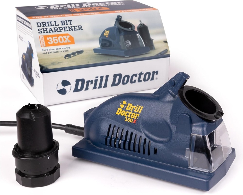Electric Drill Bit Sharpener - 3/32" to 1/2" - Portable & High-Speed Accessory