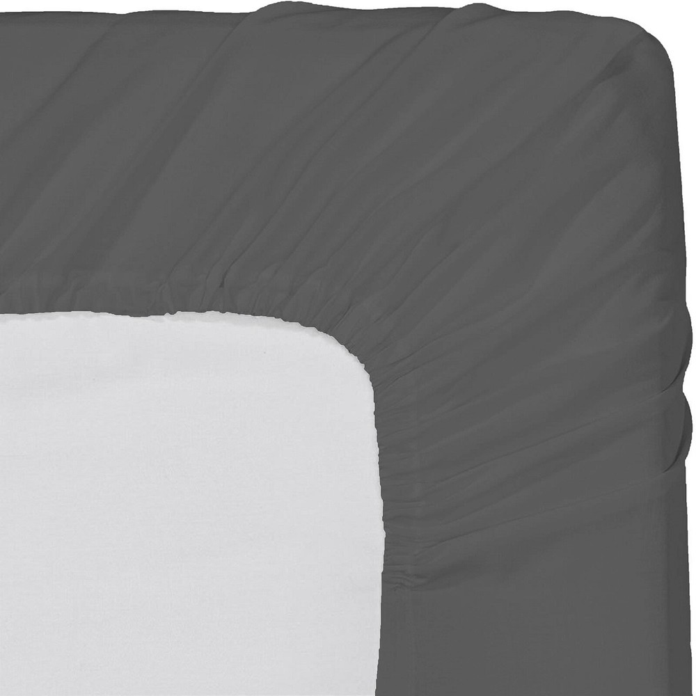 Extra Deep Pocket Soft Sheets 1000 - 1200 TC Egyptian Cotton Gray Solid