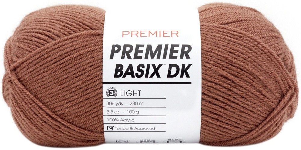 Premier Yarns Basix DK Yarn Mocha