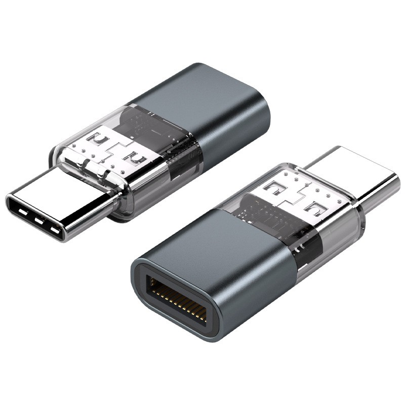 L to Type-C USB C Adapter Charging Data Sync & OTG Connector for iPhone 15/16