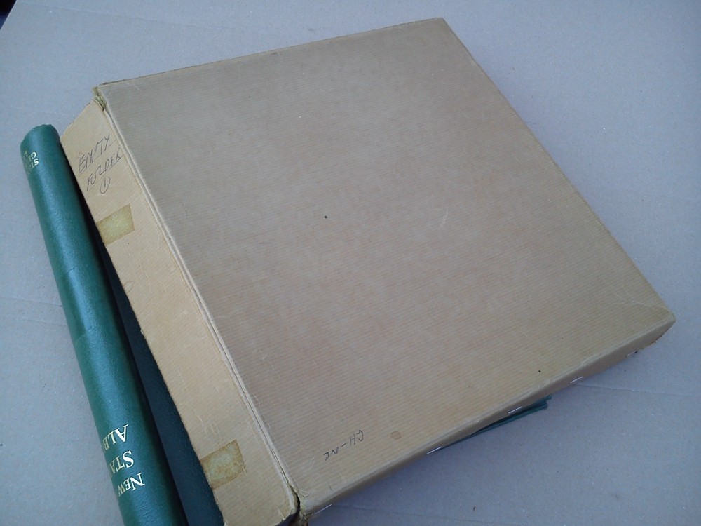 Stanley Gibbons Springback New Age Stamp Album Folder Binder Storage Green EMPTY