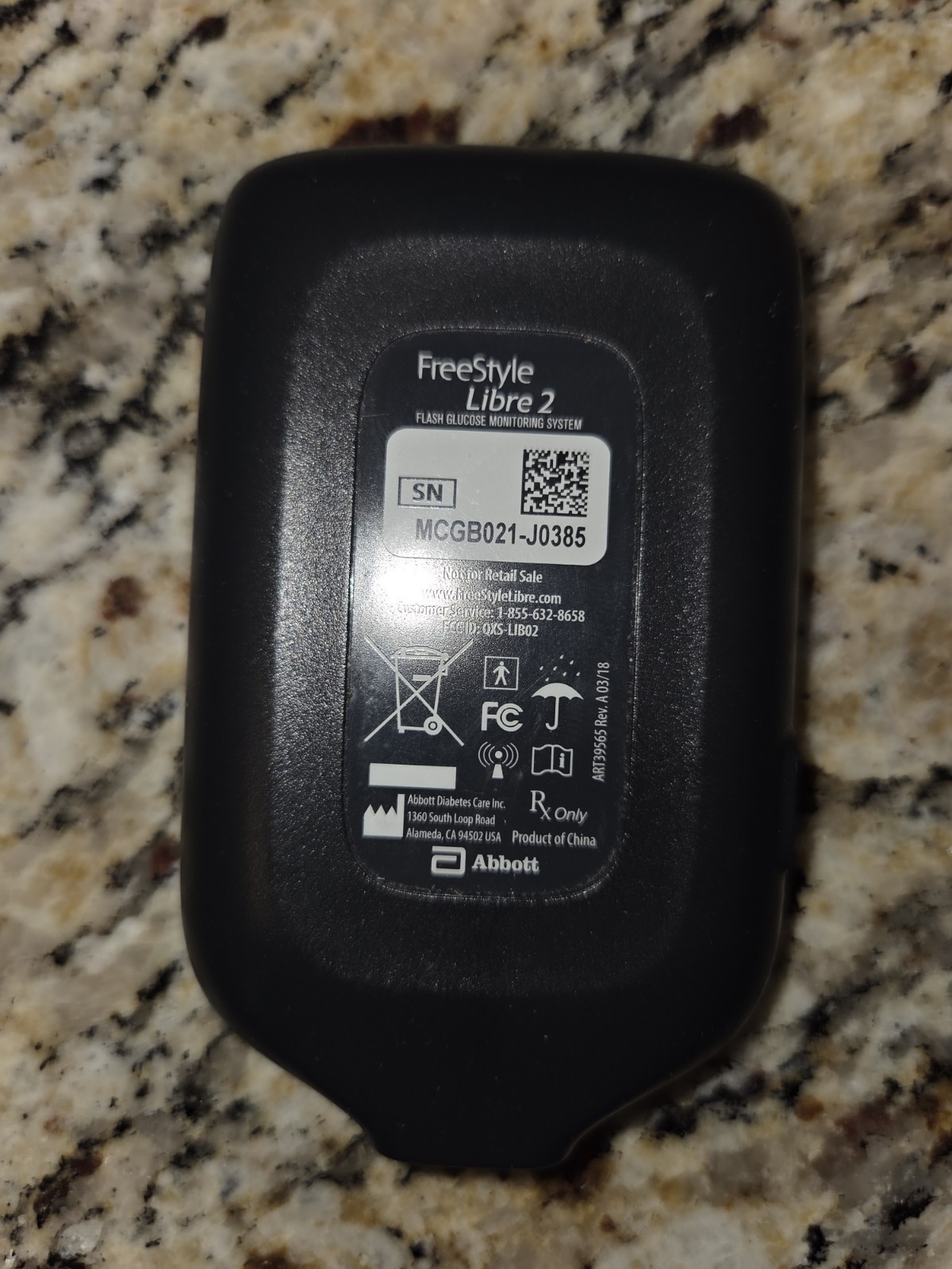 Libre 2 Reader Flash Glucose Monitoring System No Cable