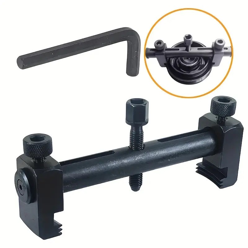 New Universal Puller For Ribbed Drive Pulley Crankshaft Remover Tool Kit