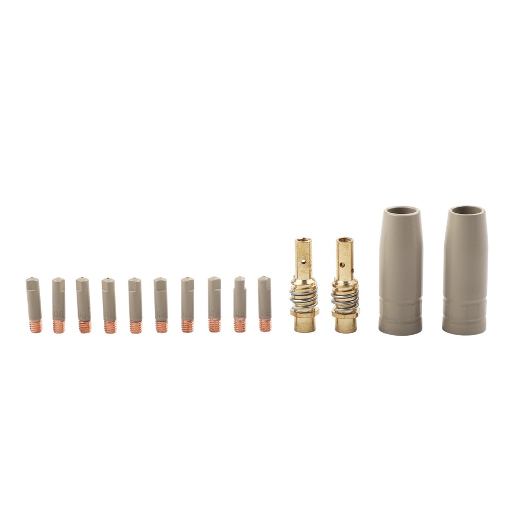 Welding Accessory Kit 14PCS Coating Protection Nozzles Compatible with For 15AK