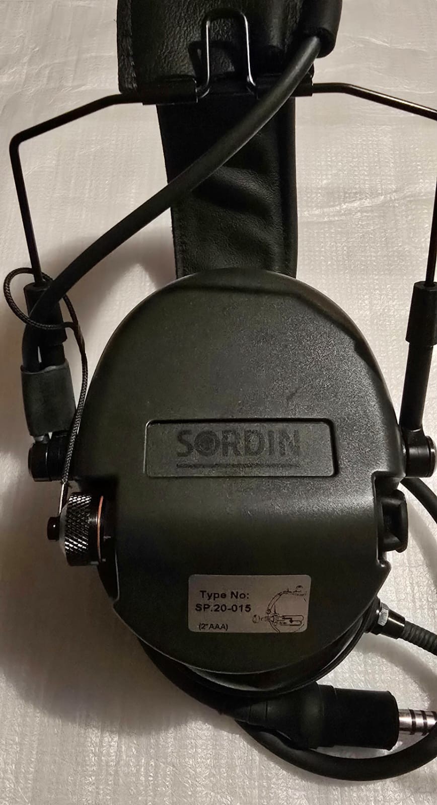 SORDIN SUPREME MIL CC (Headband with Nexus connector.