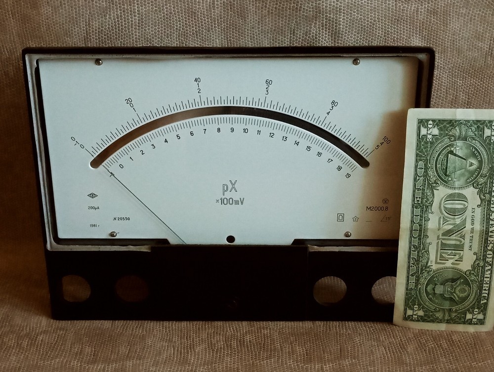 Vintage Voltmeter Milliammeter Ammeter Volt Ammeter Ohmeter