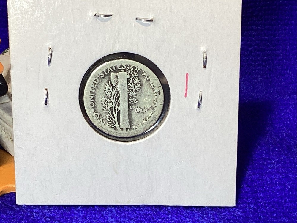 1924 WEAK PARTIAL “ S “ MERCURY DIME 🐒