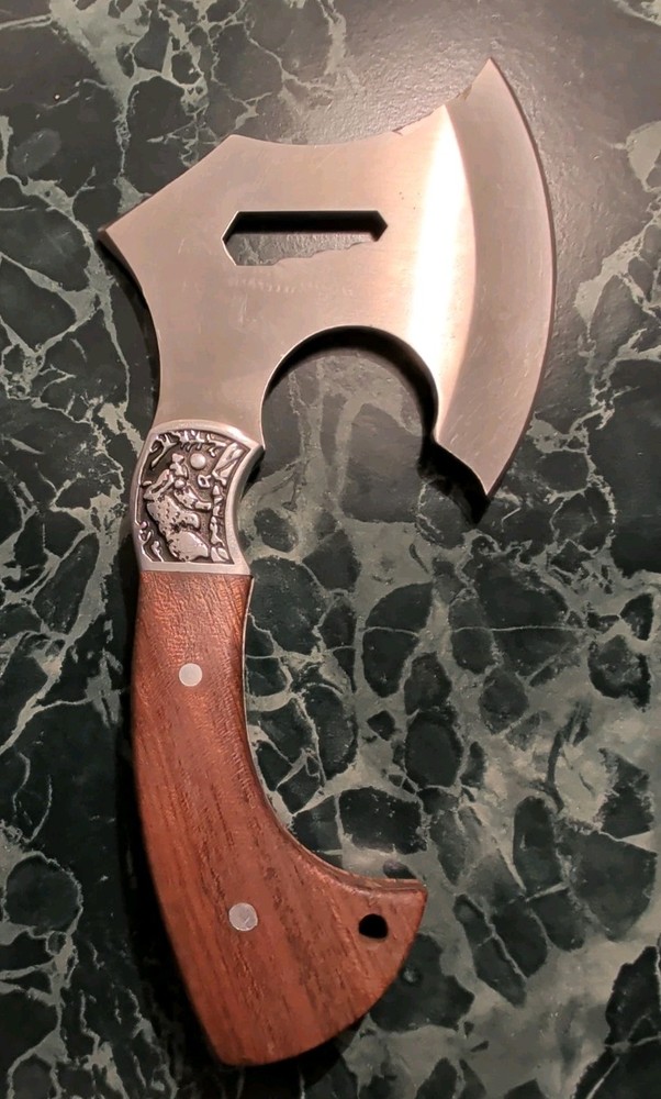 Signed Multi-Tool Hatchet With Case - Thick and Sturdy