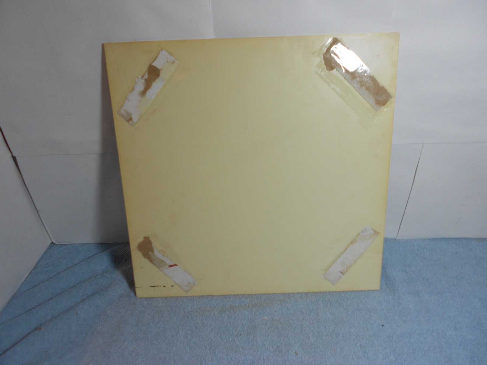 VINTAGE ORIGINAL LITTLE CAESARS PIZZA 14 x 14 in PLASTIC ADVERTISING SIGN - X132