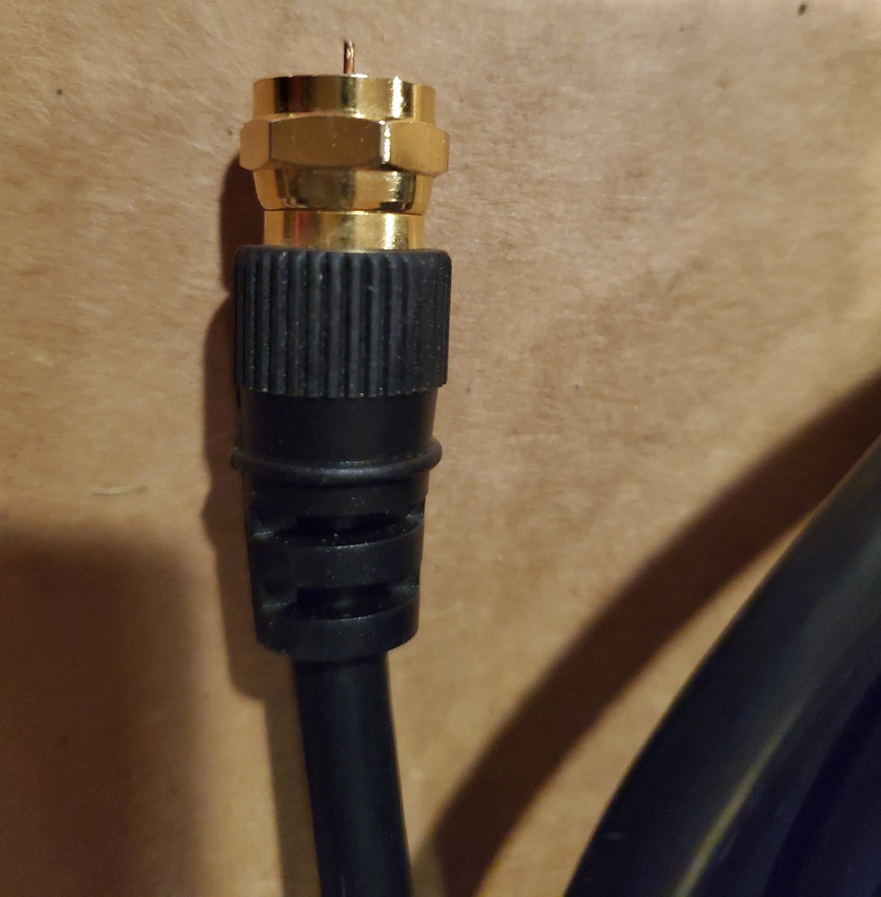 Archer RF Switch Selector Antenna/Cable Switch + Coax cable & Atari Setup