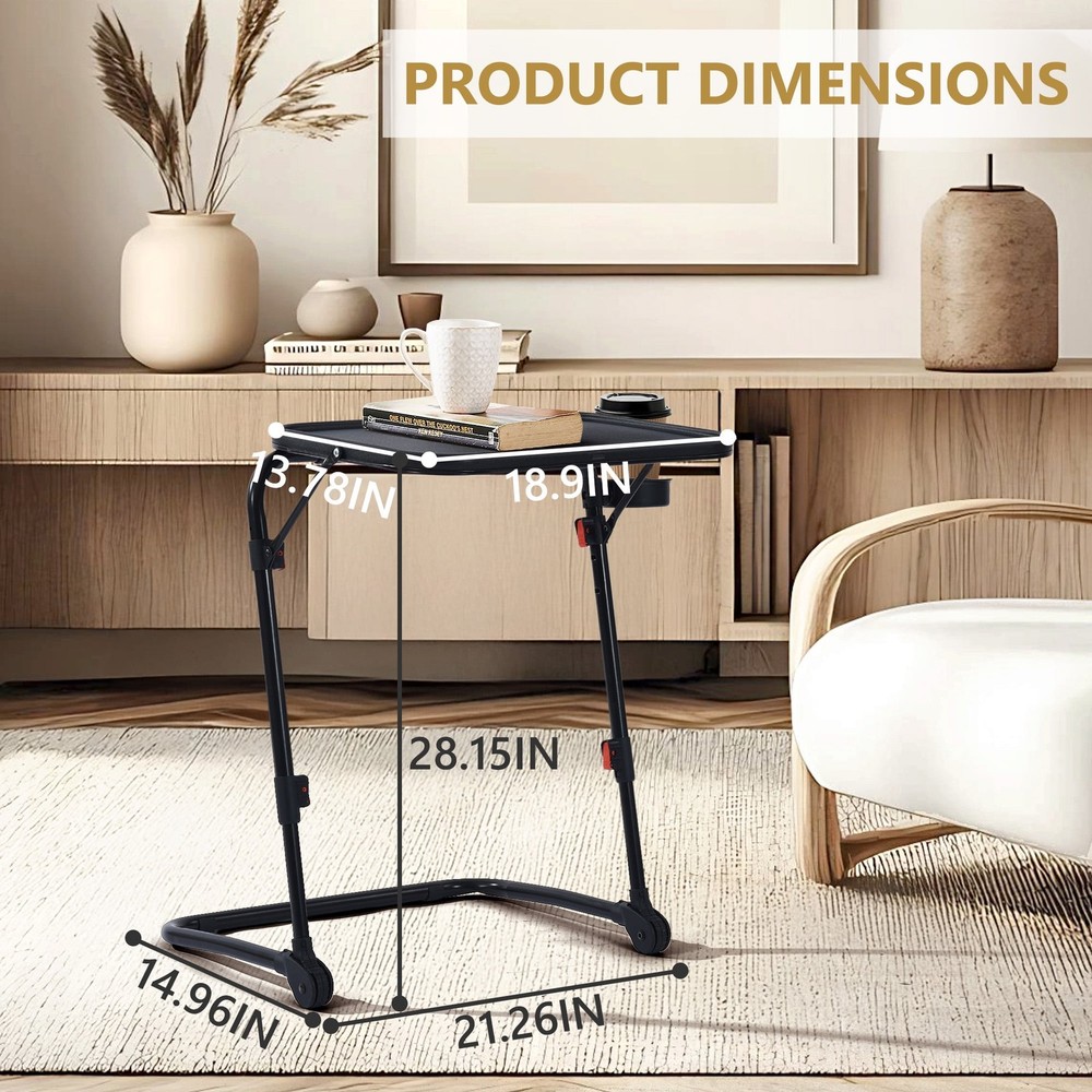 Height Adjustable Drafting Table, Tilting Table Top for Teen