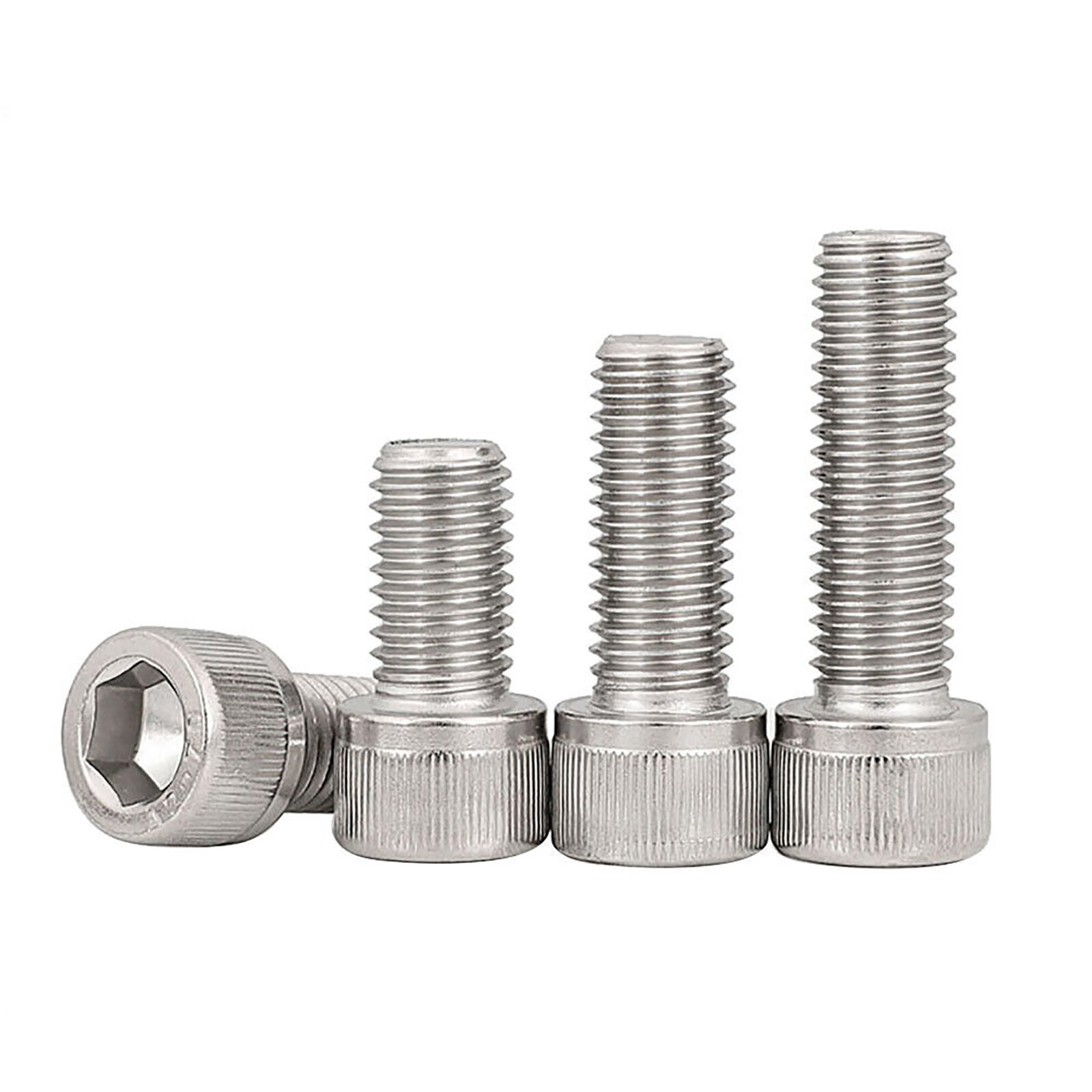 M3 x 3mm - 130mm Hex Socket Head Cap Bolts A2 Stainless Steel Screws DIN 912