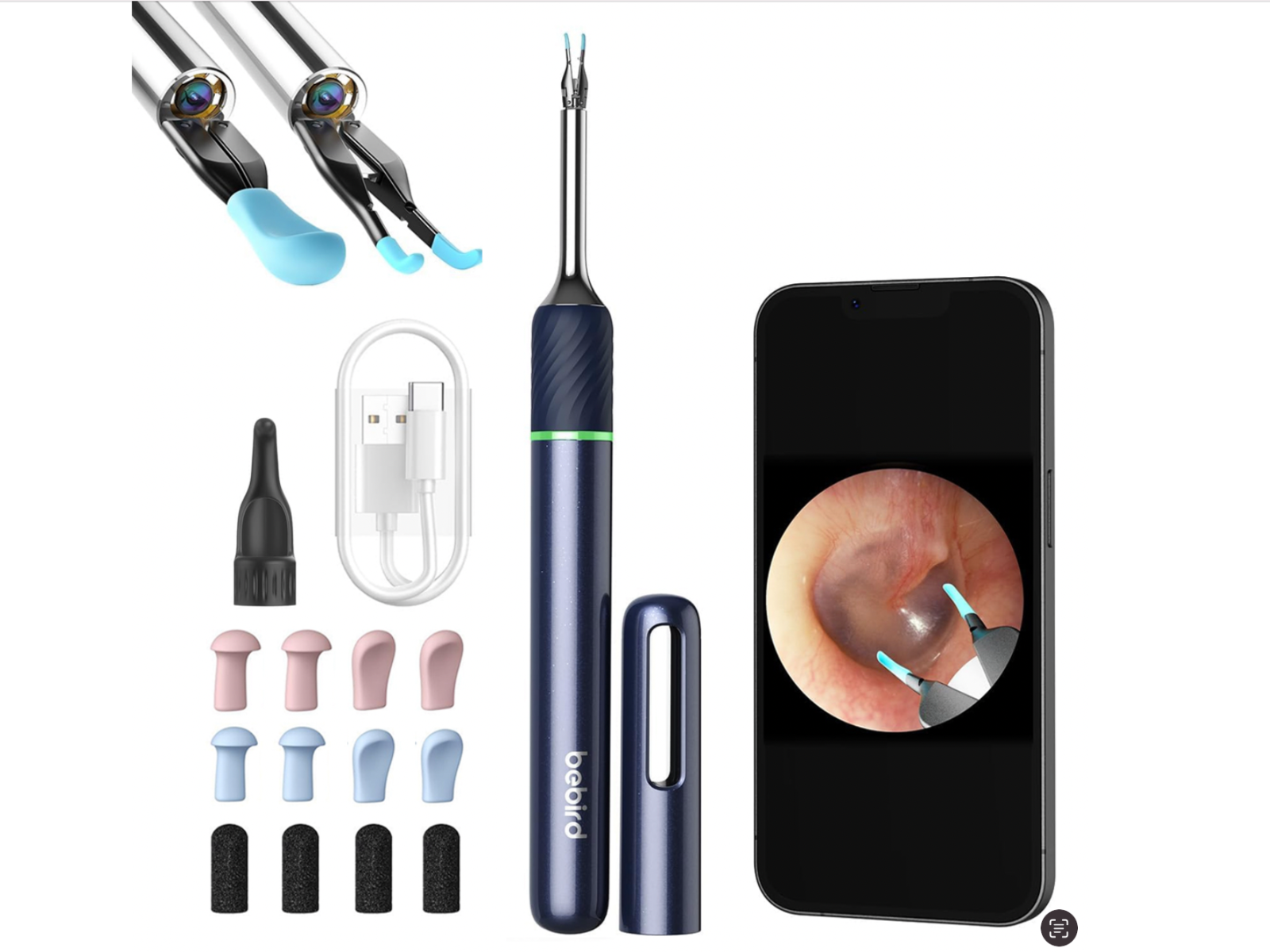 BEBIRD Note5 Pro Visual Smart 10 Megapixel HD Ear Wax Removal Endoscope Camera