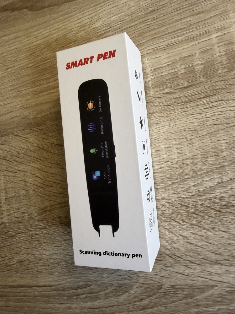 SMART SCANNING PEN DICTIONARY TRANSLATOR PINK Sealed