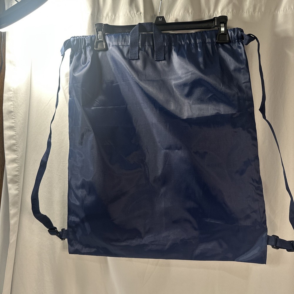 Skechers Drawstring Gym Bag Navy & White Polyester