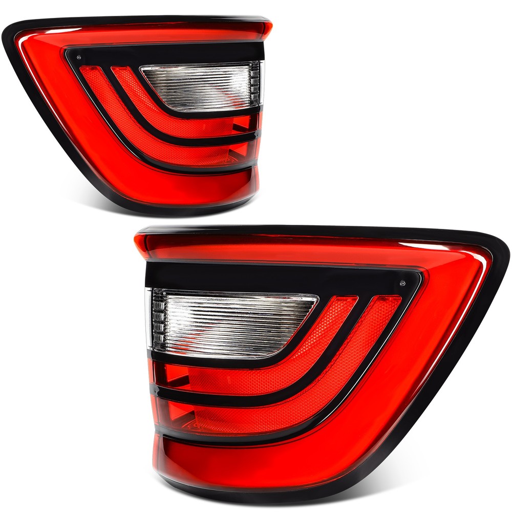 Pair Tail Lights Assembly Left+Right For 2014-2025 Dodge Durango Outer Full LED