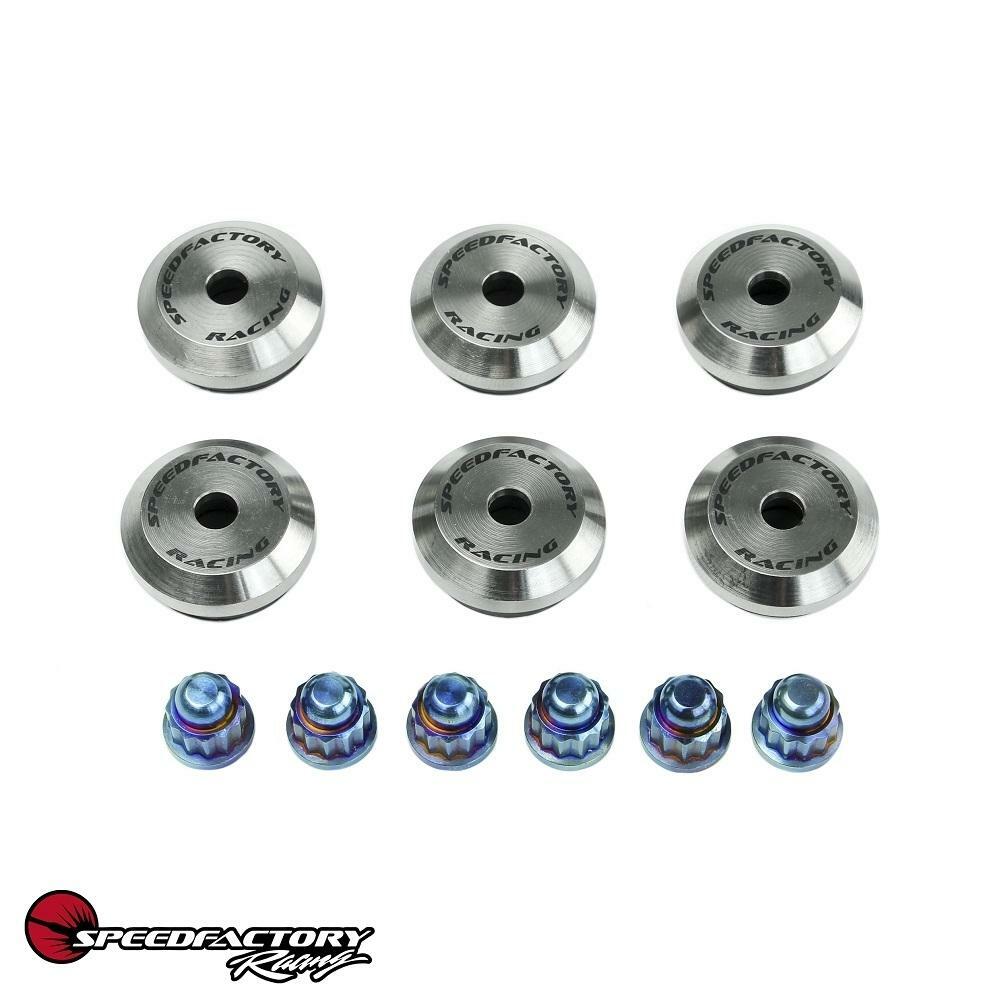 SpeedFactory K-Series VTEC *BURNT Titanium Valve Cover Hardware Set K20 K24
