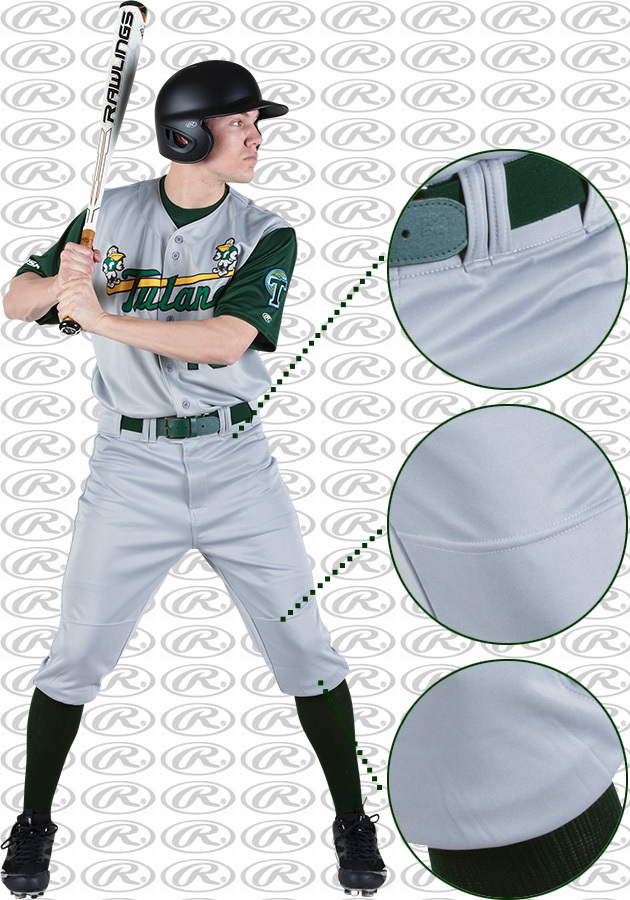 Rawlings Premium Knee-High Fit "Knicker" Adult Mens Baseball Pants BP150K